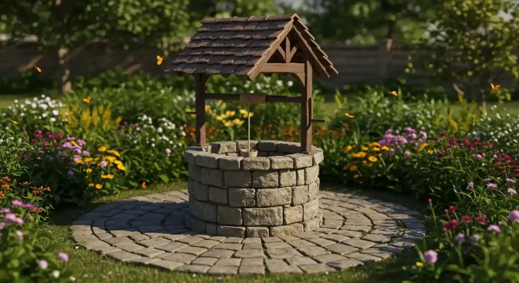 11 Stunning Wishing Well Creations to Spread Positivity and Luck 11 Wishing Well 5