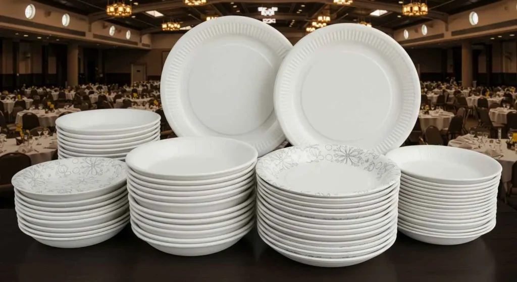 Top 10 Convenient Disposable Eating Plates for Every Occasion 16 Disposable Plates for Catering