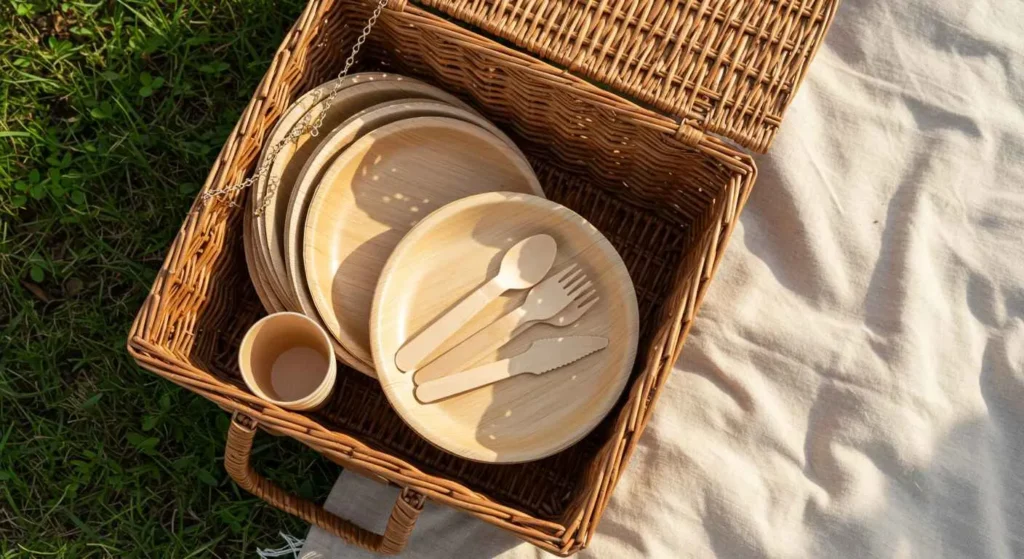 Top 10 Convenient Disposable Eating Plates for Every Occasion 7 Bamboo Disposable Plates